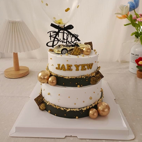 2 Tier - Golden Racer 6" + 8"